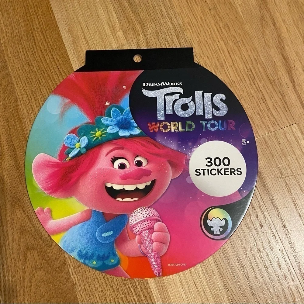 Trolls World Tour Sticker Book NEW Kids Girls